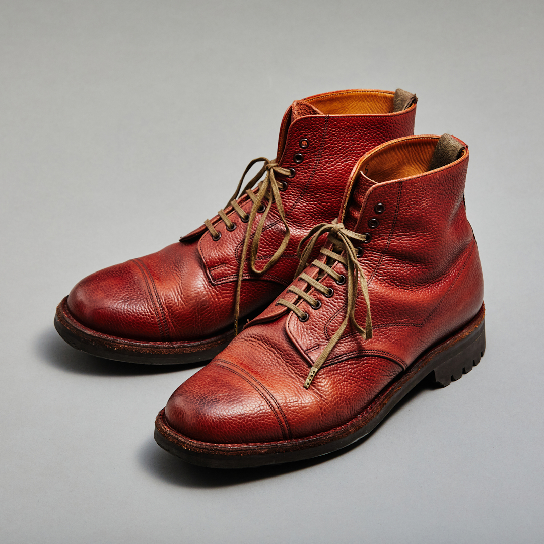 AGING MUSEUM of JOSEPH CHEANEY BURGUNDY PENNINE Ⅱ R（ペナイン） 7年着用