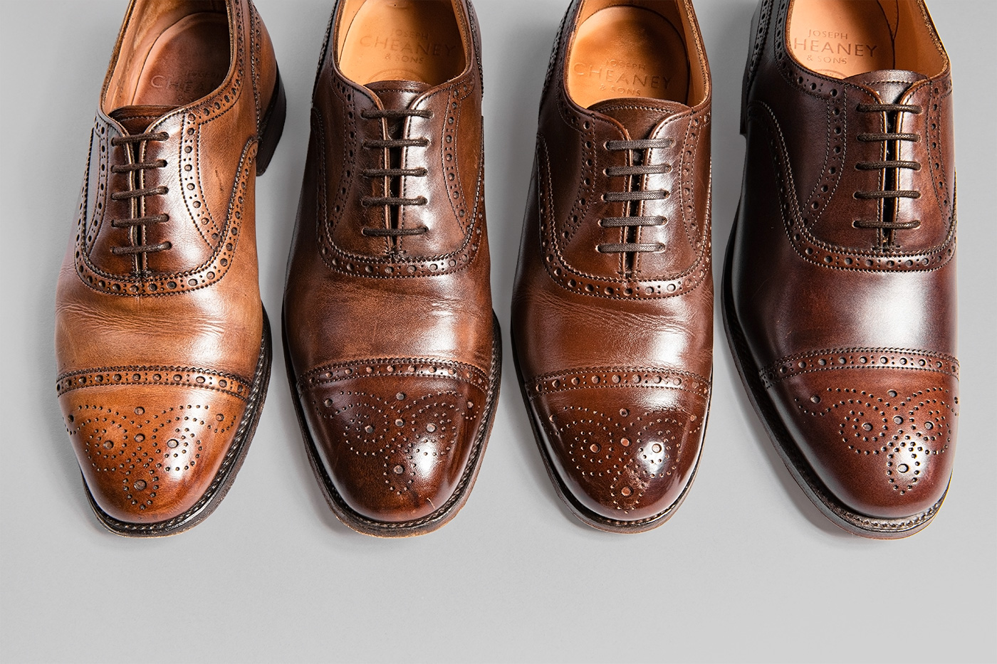 AGING MUSEUM of JOSEPH CHEANEY BROWN 経年変化まとめ